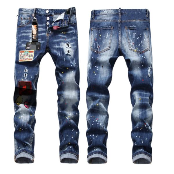mens jeans stree dsquare mens luxury designer denim jeans d2 men denim jeans dsquare embroidery pants fashion holes trousers mens clothing d, Blue
mens jeans stree dsquare mens luxury designer denim jeans d2 men denim jeans dsquare embroidery pants fashion holes trousers mens clothing d, Blue