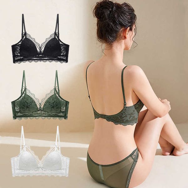 set women underwear bra and panties two piece set women lace bralette sujetador push up deep u backless invisible women lingerie j230426, Red;black
set women underwear bra and panties two piece set women lace bralette sujetador push up deep u backless invisible women lingerie j230426, Red;black