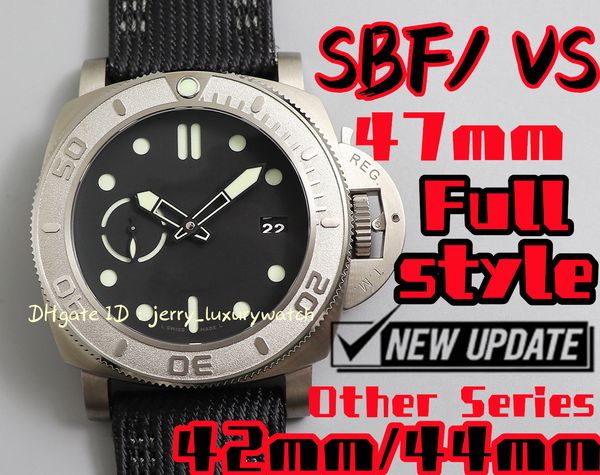 sbf / vs luxury men's watch pam984 , 47mm all series all styles, exclusive p90 movement, there are 42, 44mm other models, 316l fine ste, Slivery;brown
sbf / vs luxury men's watch pam984 , 47mm all series all styles, exclusive p90 movement, there are 42, 44mm other models, 316l fine ste, Slivery;brown
