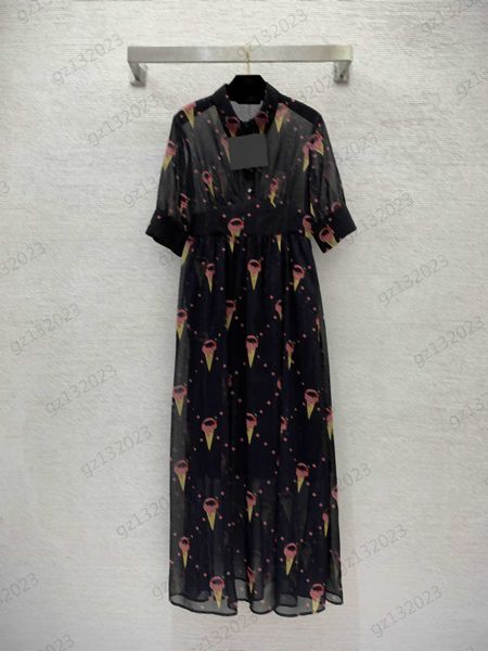 fashion dresses front pearl chain trim classic crew neck design short sleeves dress ice cream print nail beaded embellish stand-up collar sh, Black;gray
fashion dresses front pearl chain trim classic crew neck design short sleeves dress ice cream print nail beaded embellish stand-up collar sh, Black;gray