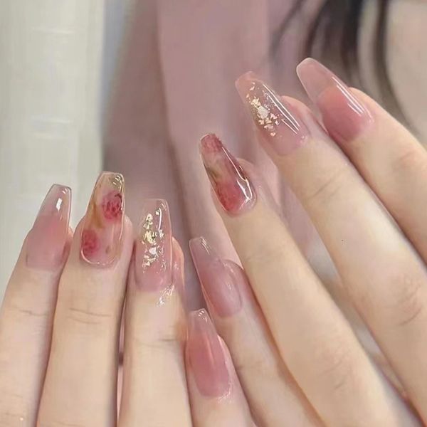 false nails 24pcsset long t glitter wearing reusable art full cover artificial fake ballerina 230425, Red;gold
false nails 24pcsset long t glitter wearing reusable art full cover artificial fake ballerina 230425, Red;gold