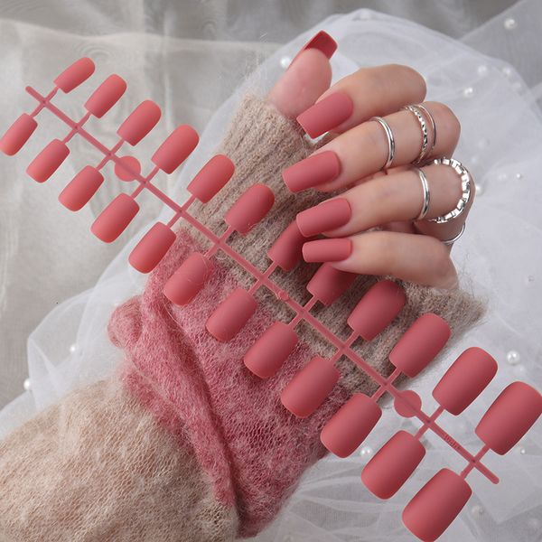 false nails 24pcsset matte glue square head frosted press on fake nail tips full cover artificial fingernails ballet detachable 230425, Red;gold
false nails 24pcsset matte glue square head frosted press on fake nail tips full cover artificial fingernails ballet detachable 230425, Red;gold