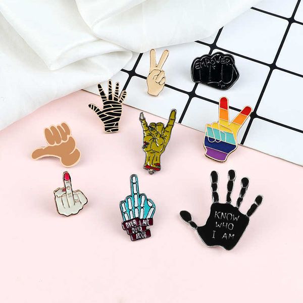 pins brooches punk hand metal pins brooches ok yeah good rock finger signal enamel pin badges various gestures jewelry for women men kids gi, Gray
pins brooches punk hand metal pins brooches ok yeah good rock finger signal enamel pin badges various gestures jewelry for women men kids gi, Gray