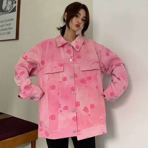 women's jackets spring and autumn rose pink denim jacket women's coat student clothing high street 230426, Black;brown
women's jackets spring and autumn rose pink denim jacket women's coat student clothing high street 230426, Black;brown