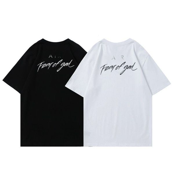 23ss air fogt shirts chest letter laminated print short sleeve high street loose oversize casual t-shirt 100% pure cotton for me, White;black
23ss air fogt shirts chest letter laminated print short sleeve high street loose oversize casual t-shirt 100% pure cotton for me, White;black