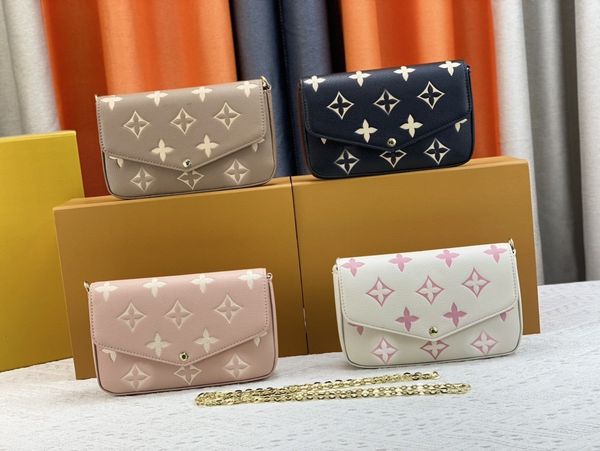 original luxurys designers bags purse woman fashion monogrames multi pochette chain crossbody shoulder bag with box and dust bag
original luxurys designers bags purse woman fashion monogrames multi pochette chain crossbody shoulder bag with box and dust bag