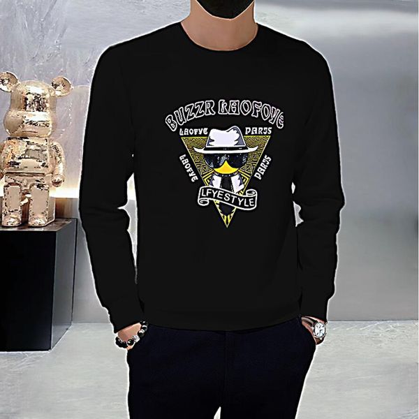 men's hoodies & sweatshirts round neck sweater with printed diamond pattern trendy brand men's long sleeved bottom shirt, relaxed, Black
men's hoodies & sweatshirts round neck sweater with printed diamond pattern trendy brand men's long sleeved bottom shirt, relaxed, Black