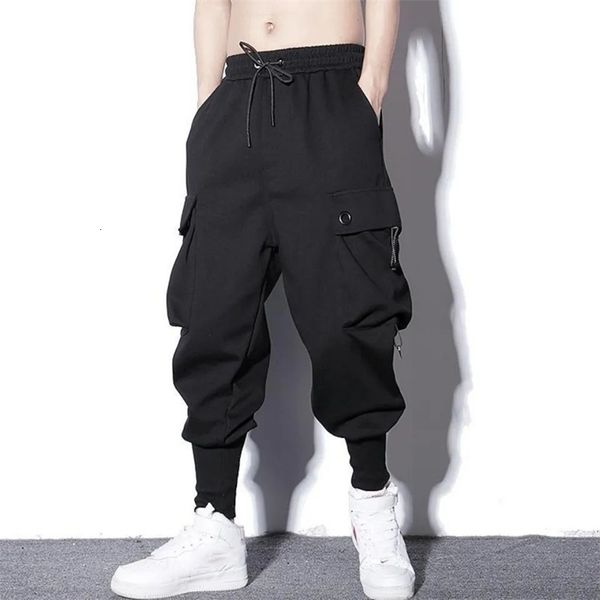 men's pants loose harem pants men cargo trousers hip hop outdoor casual ankle length pant fashion streetwear pocket sweatpants 230426, Black
men's pants loose harem pants men cargo trousers hip hop outdoor casual ankle length pant fashion streetwear pocket sweatpants 230426, Black