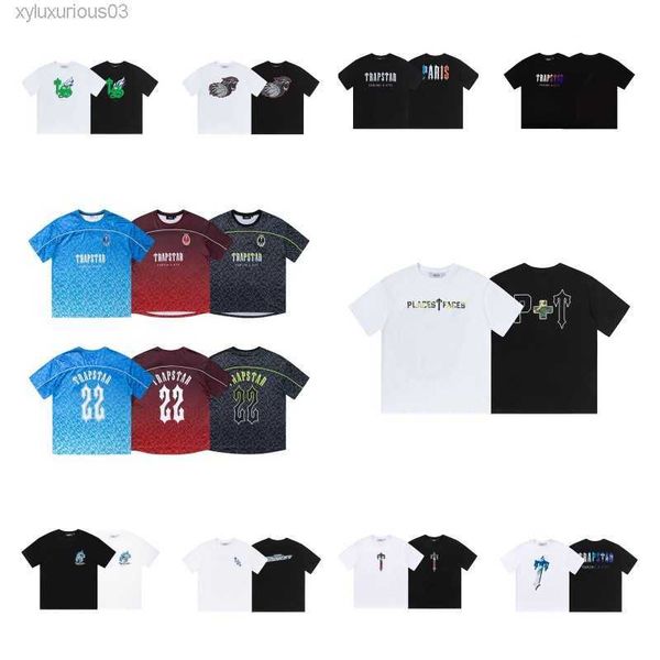 50 styles men's t-shirts trapstar t shirt designer shirts jersey print letter luxury rainbow color summer sports fashion cotton cord sh, White;black
50 styles men's t-shirts trapstar t shirt designer shirts jersey print letter luxury rainbow color summer sports fashion cotton cord sh, White;black