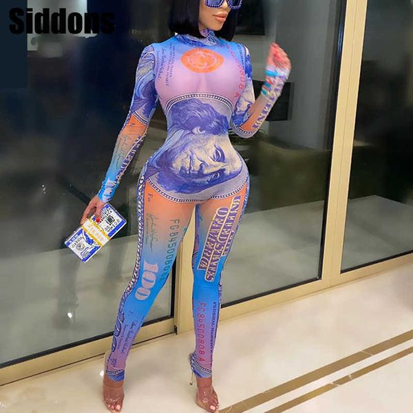women's jumpsuits rompers rich gyal us money dollar print jumpsuit women sheer mesh spliced long sleeve slim jumpsuit streetwear skinny, Black;white
women's jumpsuits rompers rich gyal us money dollar print jumpsuit women sheer mesh spliced long sleeve slim jumpsuit streetwear skinny, Black;white