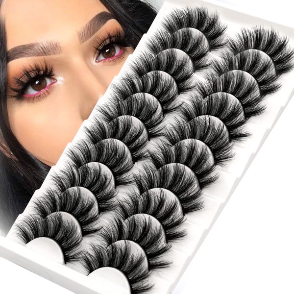 makeup tools groinneya lashes 510 pairs 3d faux mink fluffy soft wispy volume natural long false eyelashes reusable eyelashs 230425
makeup tools groinneya lashes 510 pairs 3d faux mink fluffy soft wispy volume natural long false eyelashes reusable eyelashs 230425