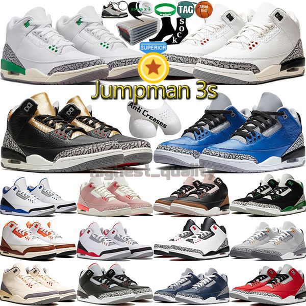 3 basketball shoes for men women 3s lucky green pine black white cement reimagined true racer blue unc fire red fragment mens womens trainer
3 basketball shoes for men women 3s lucky green pine black white cement reimagined true racer blue unc fire red fragment mens womens trainer
