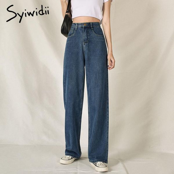 jeans syiwidii high waisted jeans women wide leg pants clothes full length cotton casual baggy mom denim fall 2021 vintage streetwear, Blue
jeans syiwidii high waisted jeans women wide leg pants clothes full length cotton casual baggy mom denim fall 2021 vintage streetwear, Blue