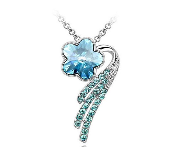 wholesale jewelry pendant necklace inlaid superior rhinestone crystal twinkle non fading valentine's gift plating white k kc gold women, Silver
wholesale jewelry pendant necklace inlaid superior rhinestone crystal twinkle non fading valentine's gift plating white k kc gold women, Silver