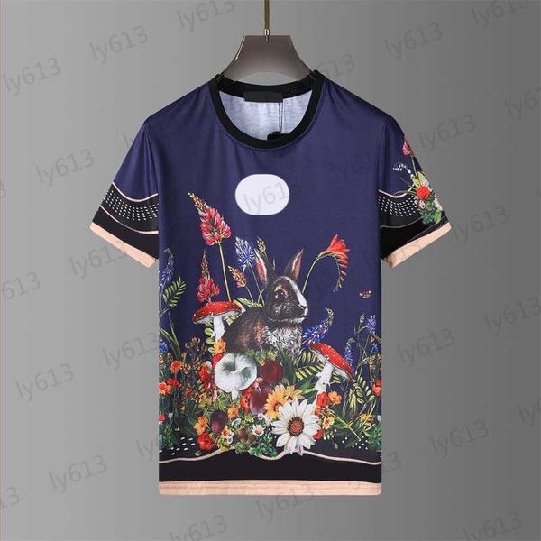 blue designer mens t-shirts spring summer fashion luxury classic colorful rabbit embroidery print round neck breathable short sleeve t-shirt, White;black
blue designer mens t-shirts spring summer fashion luxury classic colorful rabbit embroidery print round neck breathable short sleeve t-shirt, White;black