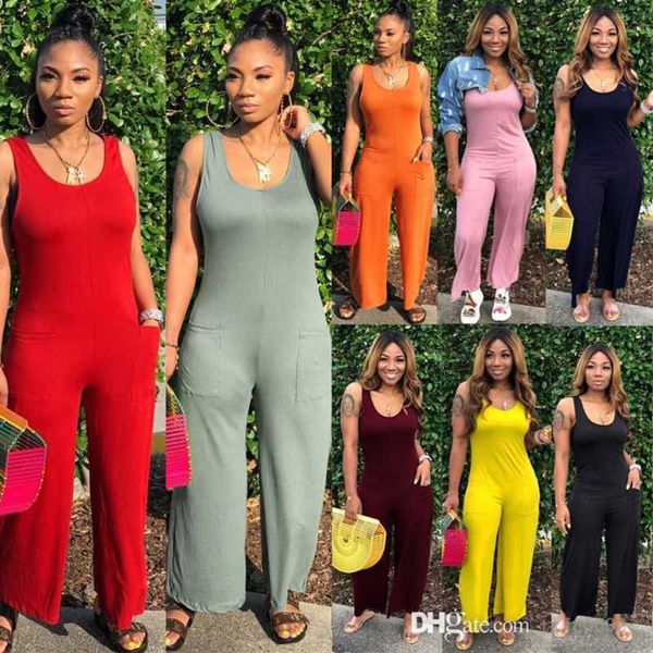 plus size 3xl women designer clothing jumpsuits casual solid color bodysuits wide leg long pants with pockets sleeveless rompers, Black;white
plus size 3xl women designer clothing jumpsuits casual solid color bodysuits wide leg long pants with pockets sleeveless rompers, Black;white