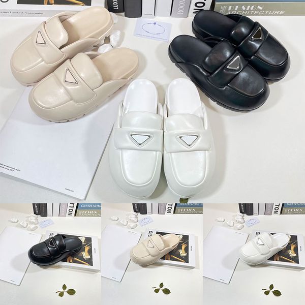 women mules prad soft lining leather sandals slippers mule slides black womens lady scuffs indoors outdoor fashions
women mules prad soft lining leather sandals slippers mule slides black womens lady scuffs indoors outdoor fashions