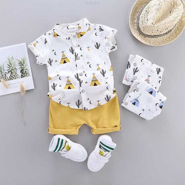 clothing sets children's summer new boy baby children short sleeved two piece trend, White
clothing sets children's summer new boy baby children short sleeved two piece trend, White