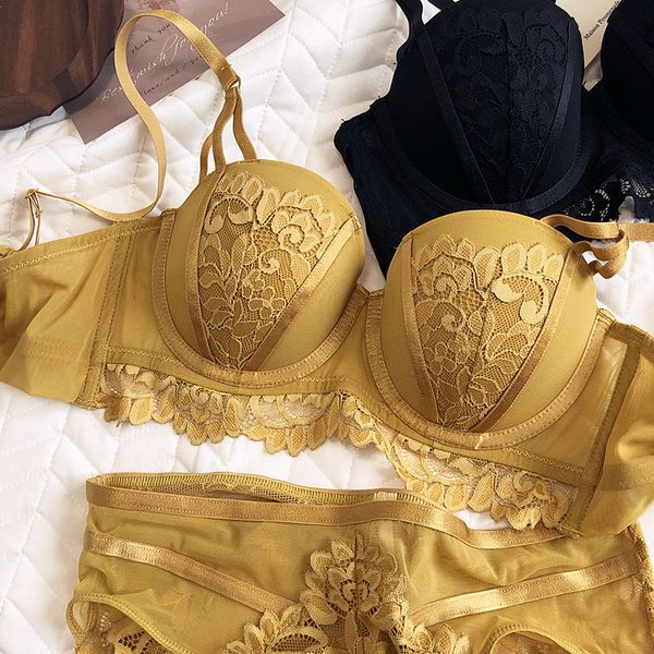 bras sets lace small chest gathering bralette upper thin lower thick half cup wire underwear set hollow bra 230426, Red;black
bras sets lace small chest gathering bralette upper thin lower thick half cup wire underwear set hollow bra 230426, Red;black