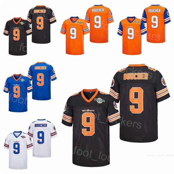 film 9 bobby boucher football jerseys movie the waterboy adam sandler mud dogs bourbon bowl men college blue white orange black color breath
film 9 bobby boucher football jerseys movie the waterboy adam sandler mud dogs bourbon bowl men college blue white orange black color breath