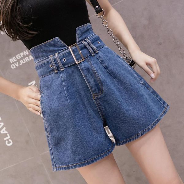 jeans 2022 summer new bud high waist denim shorts women's loose wide legs straight legs thin aline pants, Blue
jeans 2022 summer new bud high waist denim shorts women's loose wide legs straight legs thin aline pants, Blue