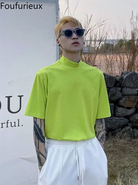 men's t-shirts oversized men turtleneck short sleeve color t-shirt male women streetwear youthful fashion hip hop tshirt couple tee shi, White;black
men's t-shirts oversized men turtleneck short sleeve color t-shirt male women streetwear youthful fashion hip hop tshirt couple tee shi, White;black