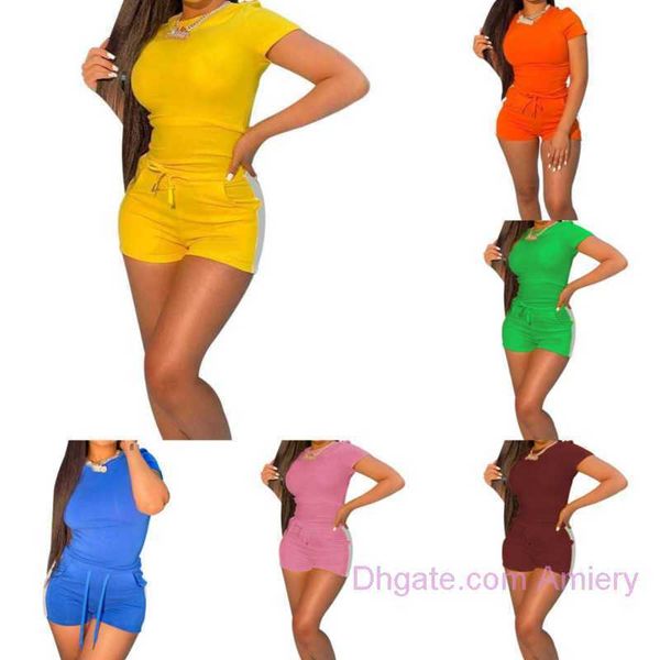 womens designer tracksuit multicolor two piece suits new fashion sports suit leisure short sleeve shorts two-piece set 7 colors, Gray
womens designer tracksuit multicolor two piece suits new fashion sports suit leisure short sleeve shorts two-piece set 7 colors, Gray