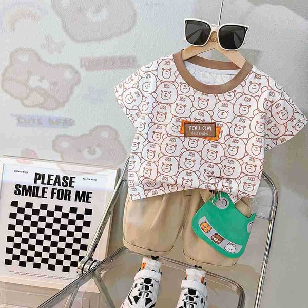clothing sets boys' summer fashionable short sleeve set handsome infants and girls' internet red baby, White
clothing sets boys' summer fashionable short sleeve set handsome infants and girls' internet red baby, White