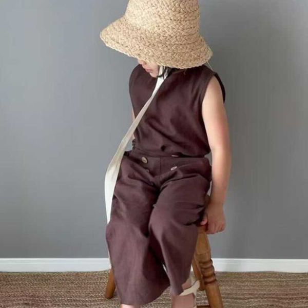 clothing sets 5482c children clothing set 2023 summer new cotton linen casual suit sleeveless vest+ wide-leg pants girl's two-p aa23042, White
clothing sets 5482c children clothing set 2023 summer new cotton linen casual suit sleeveless vest+ wide-leg pants girl's two-p aa23042, White