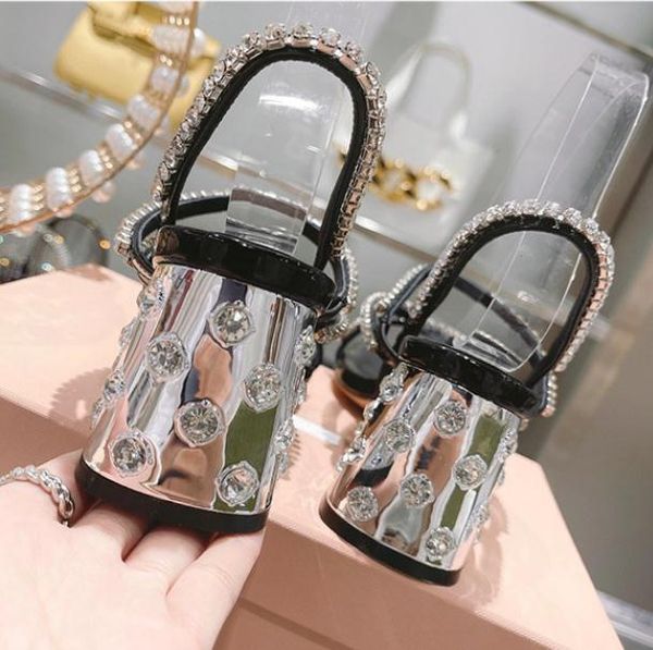 sandals miu rhinestone high-heeled open-toed sling banqueting wedding ladies resort girls thick-heeled black silver crystal beach sandals vu
sandals miu rhinestone high-heeled open-toed sling banqueting wedding ladies resort girls thick-heeled black silver crystal beach sandals vu