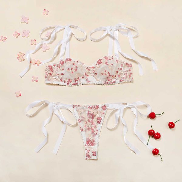 set aduloty floral lace tie shoulder skort lingerie set embroidered mesh bra set string bralette set transparent underwear set j230426, Red;black
set aduloty floral lace tie shoulder skort lingerie set embroidered mesh bra set string bralette set transparent underwear set j230426, Red;black