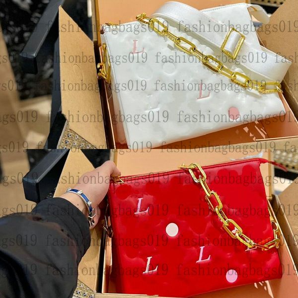 23ss coussin pm bags new spring nautical m22398 m22397 women luxurys soft embossed puffy designer monograms cross body chain clutch shoulder
23ss coussin pm bags new spring nautical m22398 m22397 women luxurys soft embossed puffy designer monograms cross body chain clutch shoulder