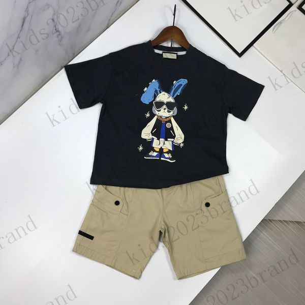 tide brand boys summer sets rabbit printing t-shirts with cargo shorts two pieces sets 2023 kids designer sports tracksuits high end childre, White
tide brand boys summer sets rabbit printing t-shirts with cargo shorts two pieces sets 2023 kids designer sports tracksuits high end childre, White