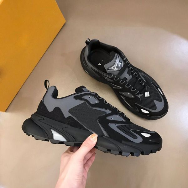 casual shoes luxury tatic sneakers breathable mesh rubber trainers man technical fabric calfskin walking runner sports eu38-46, Black
casual shoes luxury tatic sneakers breathable mesh rubber trainers man technical fabric calfskin walking runner sports eu38-46, Black