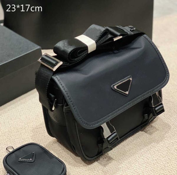 2022 prd designer bag mens black briefcases brand crossbody shoulder bags nylon messenger bag 2-piece purses casual style with small purse
2022 prd designer bag mens black briefcases brand crossbody shoulder bags nylon messenger bag 2-piece purses casual style with small purse