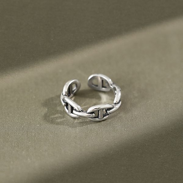 s925 sterling silver ring fashion versatile simple pig nose letter temperament open couple jewelry gift for lovers
s925 sterling silver ring fashion versatile simple pig nose letter temperament open couple jewelry gift for lovers