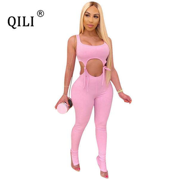 women's jumpsuits rompers qili hollow out lace up jumpsuits women long pants jumpsuit sleeveless bodycon romper white pink j230424, Black;white
women's jumpsuits rompers qili hollow out lace up jumpsuits women long pants jumpsuit sleeveless bodycon romper white pink j230424, Black;white