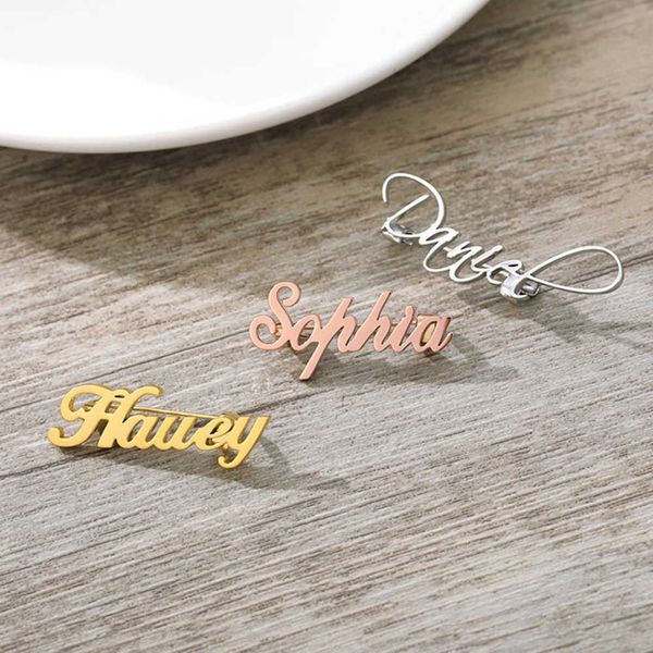 pins brooches custom brooch can be customized name jewelry rose gold lapel pin stainless steel ladies brooch custom unique gift w0426, Gray
pins brooches custom brooch can be customized name jewelry rose gold lapel pin stainless steel ladies brooch custom unique gift w0426, Gray