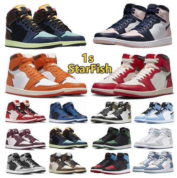 1 1s mens basketball shoes bred patent unc blue dark mocha starfish lost found denim light bone shadow 2.0 chicago grey fog bio hack men wom
1 1s mens basketball shoes bred patent unc blue dark mocha starfish lost found denim light bone shadow 2.0 chicago grey fog bio hack men wom