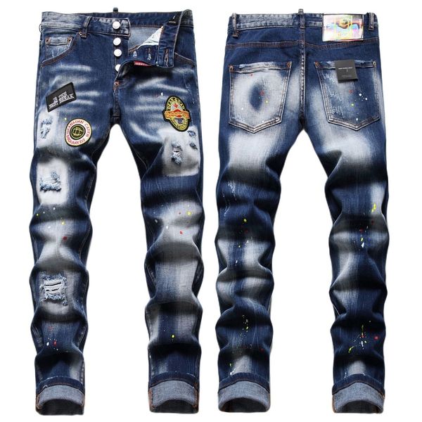 mens jeans stree dsquare mens luxury designer denim jeans d2 men denim jeans dsquare embroidery pants fashion holes trousers mens clothing d, Blue
mens jeans stree dsquare mens luxury designer denim jeans d2 men denim jeans dsquare embroidery pants fashion holes trousers mens clothing d, Blue