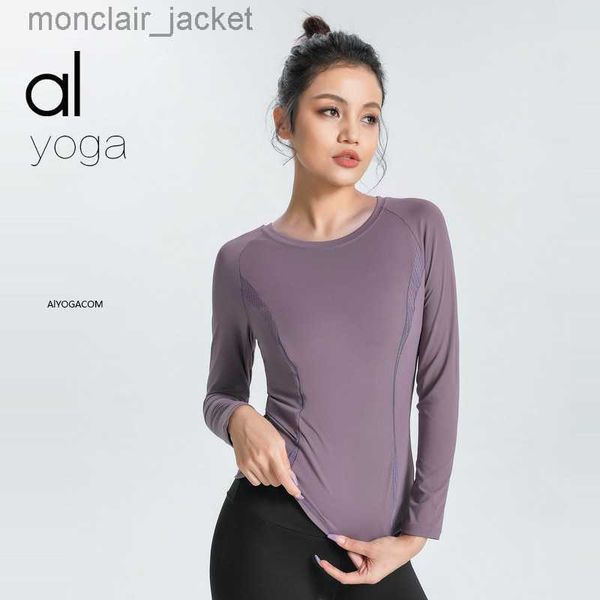 desginer alos yoga t shirt suit women's autumn and winter new tight running fitness quick drying long sleeve sports t-shirt slim fit, White
desginer alos yoga t shirt suit women's autumn and winter new tight running fitness quick drying long sleeve sports t-shirt slim fit, White