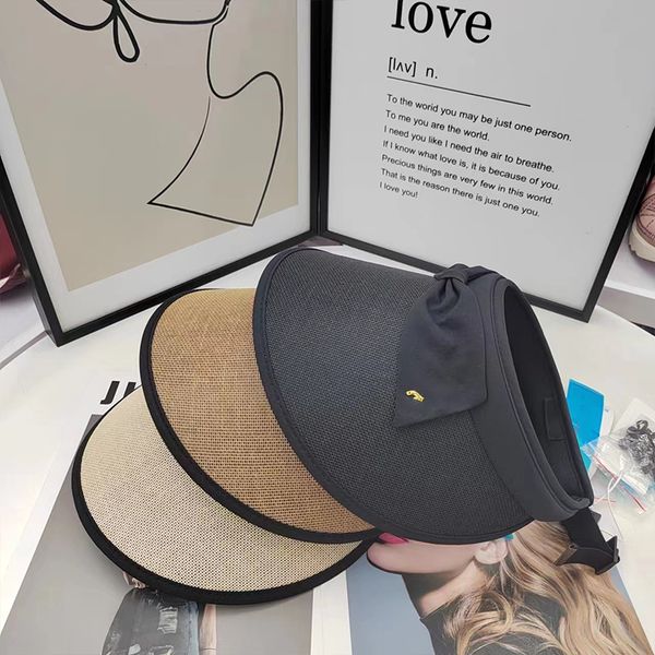 fashion designer visors women's sun hat women's straw hat bow beach sun hat 2023 brand beach hat b, Blue;gray
fashion designer visors women's sun hat women's straw hat bow beach sun hat 2023 brand beach hat b, Blue;gray