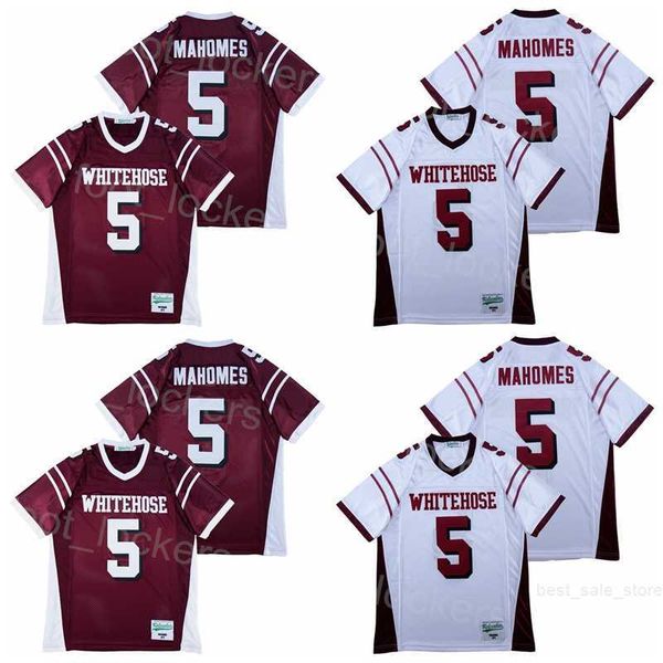 high school 5 patrick mahomes whitehouse trojans football jerseys moive college pullover breathable retro pure cotton team red white for spo, Black
high school 5 patrick mahomes whitehouse trojans football jerseys moive college pullover breathable retro pure cotton team red white for spo, Black