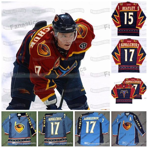 vintage hockey atlanta thrashers jersey red bule 15 dany heatley 17 2003 04 ilya kovalchuk custom any name any number, Black;red
vintage hockey atlanta thrashers jersey red bule 15 dany heatley 17 2003 04 ilya kovalchuk custom any name any number, Black;red