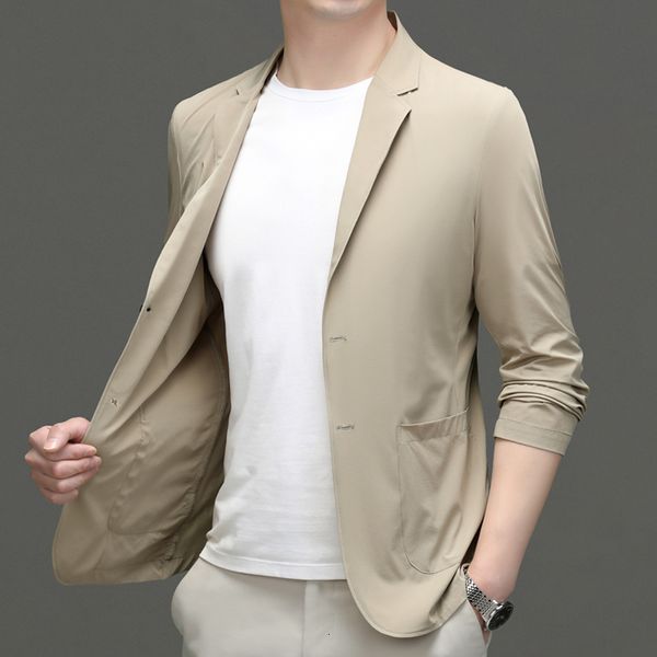 men's suits blazers summer sun protection suit men's ice silk lightweight spring and autumn small suit large size single western c, White;black
men's suits blazers summer sun protection suit men's ice silk lightweight spring and autumn small suit large size single western c, White;black