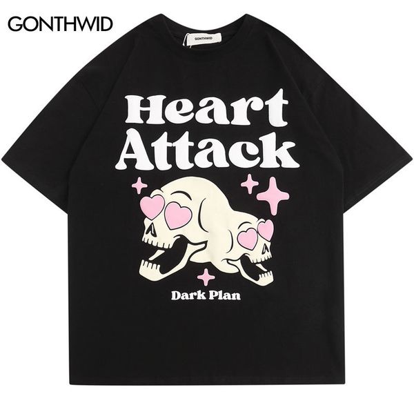 men's tshirts hip hop streetwear tshirt funny skull skeleton letter print punk gothic cotton tshirts harajuku fashion casual loose shir, White;black
men's tshirts hip hop streetwear tshirt funny skull skeleton letter print punk gothic cotton tshirts harajuku fashion casual loose shir, White;black
