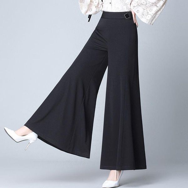 capris wide leg pants for women 2022 spring office lady flare pants allmatch elastic waist solid color oversized loose trousers female, Black;white
capris wide leg pants for women 2022 spring office lady flare pants allmatch elastic waist solid color oversized loose trousers female, Black;white