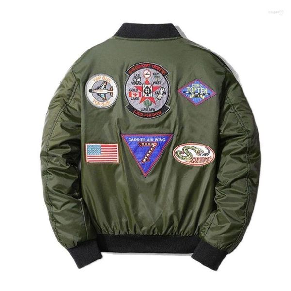 men's jackets spring autumn bomber jacket men military patches baseball man pilot coat 2023 varsity windbreaker for teenagers, Black;brown
men's jackets spring autumn bomber jacket men military patches baseball man pilot coat 2023 varsity windbreaker for teenagers, Black;brown