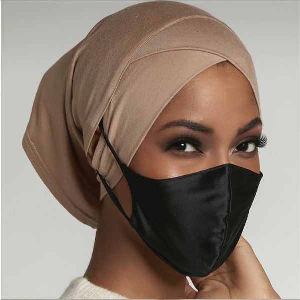 hijabs woman beautiful crossed forehead cap with pierced ears turban elastic cloth hat ladies muslim womens hijabs scarf cap 230426, Blue;gray
hijabs woman beautiful crossed forehead cap with pierced ears turban elastic cloth hat ladies muslim womens hijabs scarf cap 230426, Blue;gray