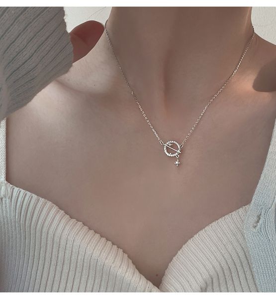 inlaid zircon letter initial pendant necklace for women gold chain cute charms collier alphabet necklaces jewelry friends gift, Silver
inlaid zircon letter initial pendant necklace for women gold chain cute charms collier alphabet necklaces jewelry friends gift, Silver